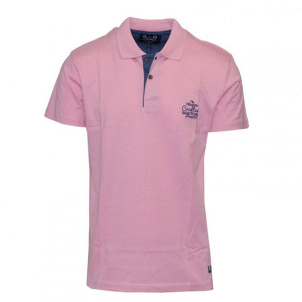 Ανδρική Μπλούζα Polo -Pink-XXL